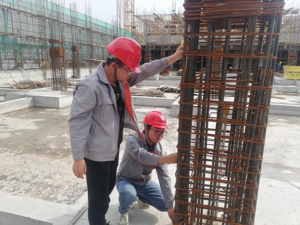 【國慶“走一線”(九)】 國慶施工不打烊