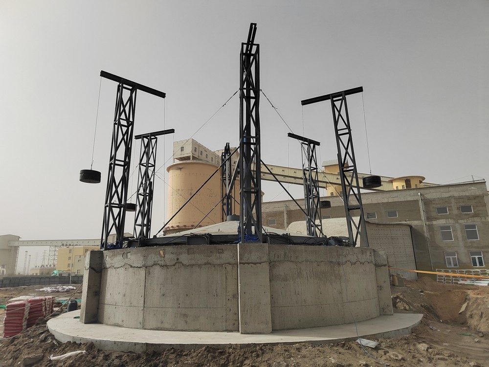 陜煤建設礦建三公司承建的袁大灘煤礦二號回風立井工程進入收尾沖刺階段